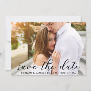 Reserva La Fecha Foto moderna de escritura de moda