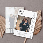 Reserva La Fecha Foto Moderna Escrita A Mano Guardar La Fecha<br><div class="desc">Presentamos nuestra moderna foto escrita a mano Save The Date, una pieza que realmente resuena con tu única historia de amor. Este último combina el encanto del tipo de letra manuscrita con la comodidad de un diseño moderno, lo que le aporta un atractivo elegante e íntimo que hará las delicias...</div>