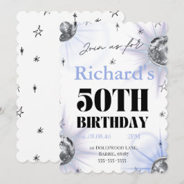 Reserva La Fecha foto personalizada cumpleaños 50 años