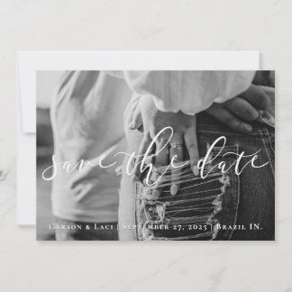 Reserva La Fecha Foto Personalizada Guardar la fecha