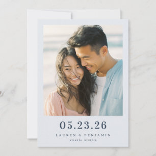 Reserva La Fecha Foto Romántica Serena en Pastel