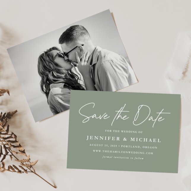 Reserva La Fecha Foto verde de guión asual jaula (Subido por el creador)