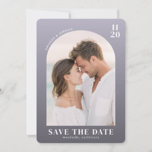 Reserva La Fecha Fotografía contemporánea de lavanda romántica