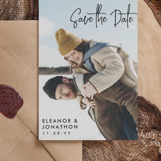 Reserva La Fecha Fotografía de Ahorre la Fecha con Letra de Firma N (Subido por el creador)