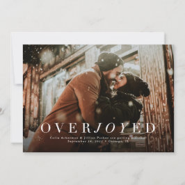 Reserva La Fecha Fotografía horizontal de vacaciones muy alegre