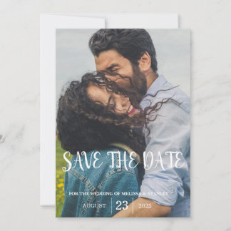Reserva La Fecha Fotografía moderna Minimalista simple matrimonio e