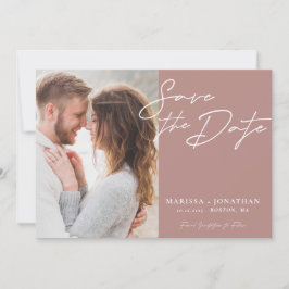 Reserva La Fecha Fotografía simple de tipografía moderna