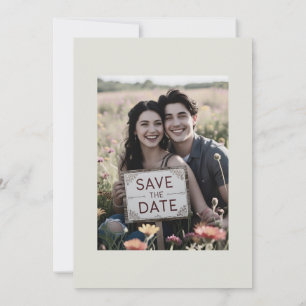 Reserva La Fecha Fotografías Informales de Boda Guardar la Fecha Bl