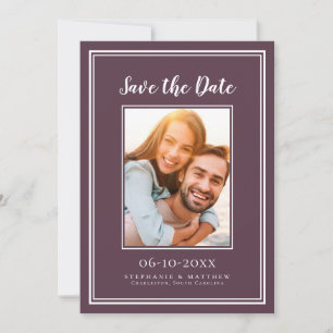 Reserva La Fecha Fotos de compromiso Bodas modernas sencillas Morad