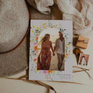 Reserva La Fecha Fotos de Florales Otoñales de Verano Románticas
