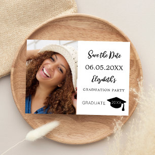 Reserva La Fecha Fotos de graduación modernas y sencillas