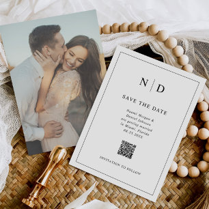 Reserva La Fecha Fotos y código QR Boda Guardar la fecha