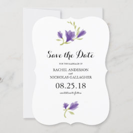 Reserva La Fecha Fragrante Freesia Petals | Guardar la fecha