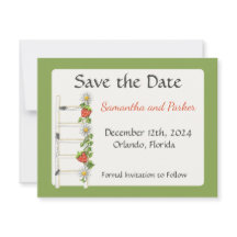 Fresa Vintage Escalera Save The Date