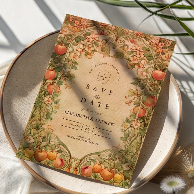 Reserva La Fecha Fresh Orchard Botanical Wedding (Subido por el creador)