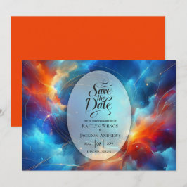 Reserva La Fecha Fusión estrellada de fuego y Boda de hielo