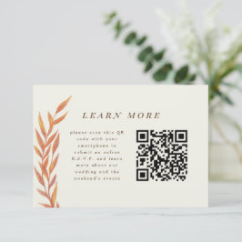 Reserva La Fecha Gabinete de información de Boda de sucursal simple