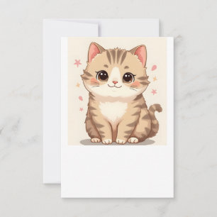 Reserva La Fecha Gato brillante: Kawaii dulce arte gatito para cual