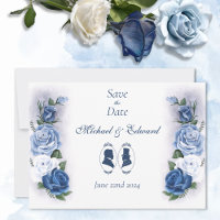 Gay Grooms Regency Blue Rosas