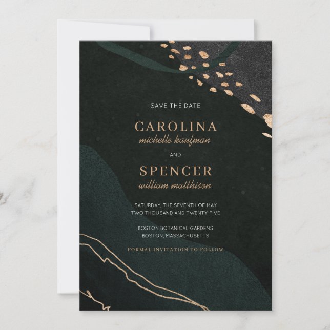 Reserva La Fecha Geodo metálico (Anverso)