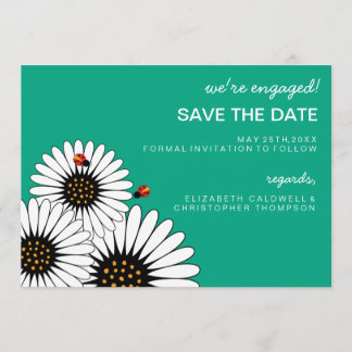 Reserva La Fecha Gerbera Daisies de primavera-otoño AHORRAN la FECH