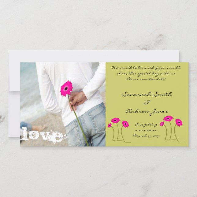 Reserva La Fecha Gérers de frambuesa en lima salvan la fecha (Anverso)