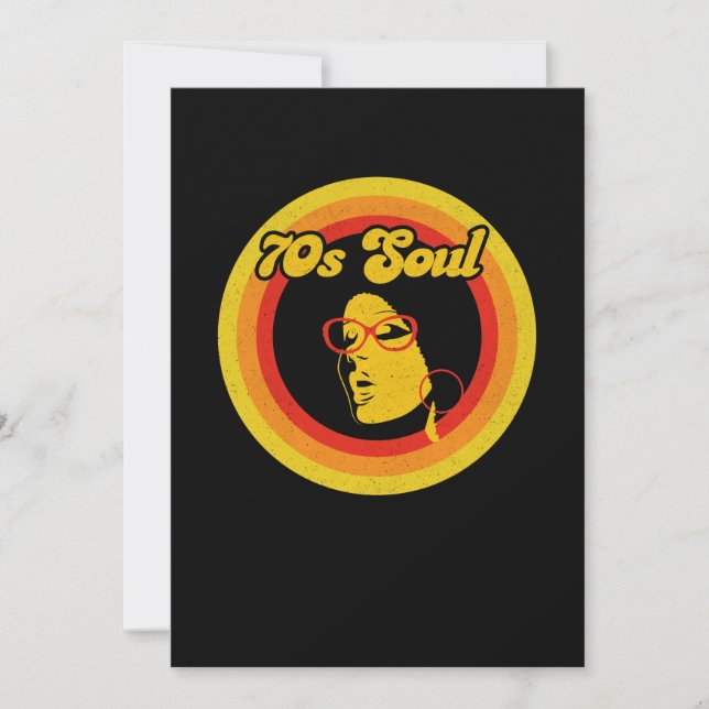 Reserva La Fecha Gerne Soul Music de los años 70 (Anverso)