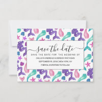 Girly Watercolor Mermaids Cuenta Patrón De Las Est