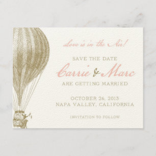 Reserva La Fecha Globo de aire caliente de Napa Valley Vintage Save