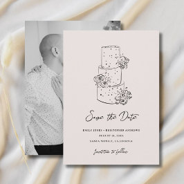 Reserva La Fecha Going to the Chapel Photo Wedding