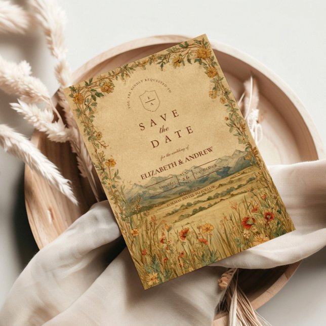 Reserva La Fecha Golden Meadow Mountain Wedding (Subido por el creador)