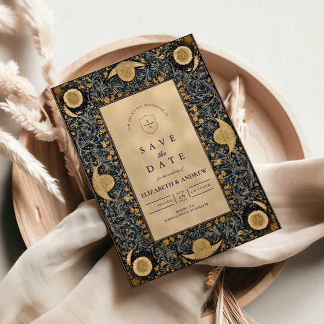 Reserva La Fecha Golden Midnight Celestial Wedding (Subido por el creador)