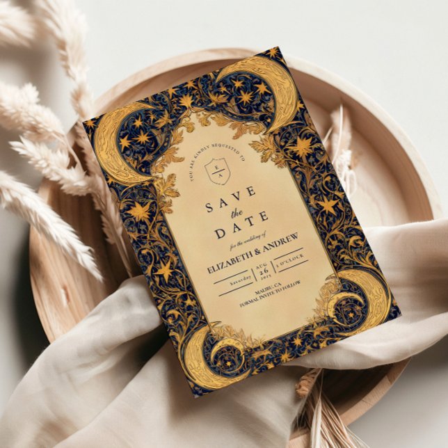 Reserva La Fecha Golden Moonlit Baroque Wedding (Subido por el creador)