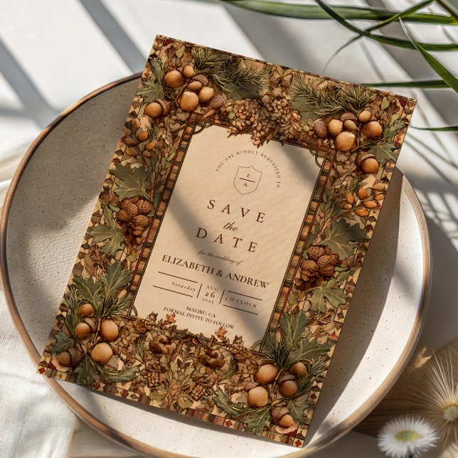 Reserva La Fecha Golden Oak Forest Wedding (Subido por el creador)