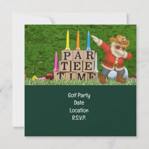 Reserva La Fecha Golf Par tee fiesta Santa Claus Navidades Dabbing