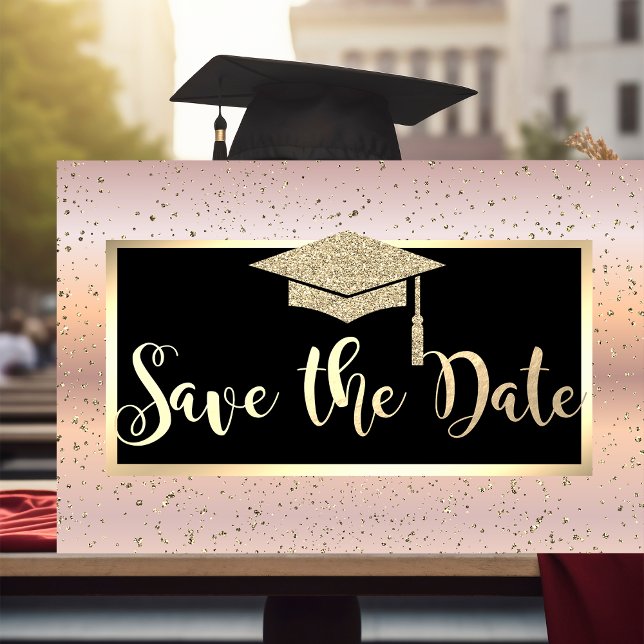 Reserva La Fecha Gorra de graduación, guardar la fecha de graduació (Subido por el creador)