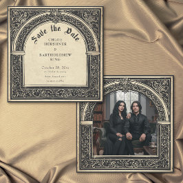 Reserva La Fecha Gothic Parchment Medieval Until Death Photo