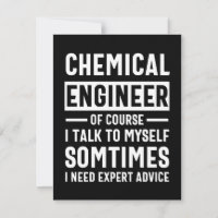 Gracioso regalo de ingeniero químico