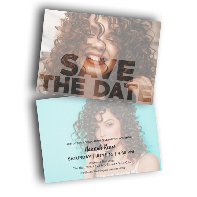 Reserva La Fecha Graduación de fotografía de moda (Subido por el creador)