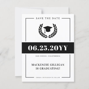 Reserva La Fecha Graduación en la Escuela Moderna y Elegante