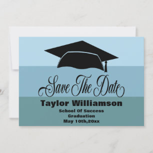 Reserva La Fecha Graduación Escolar Salven La Fecha De La Escuela