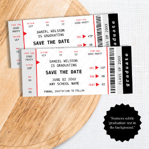 Reserva La Fecha Graduación Única 2025 de Concert Ticket Music Gig