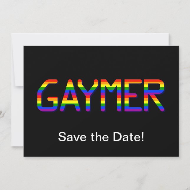 Reserva La Fecha Gráfico Gaymer (Anverso)