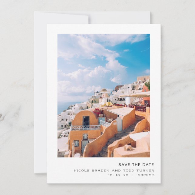 Reserva La Fecha Grecia Guarde la Fecha (Anverso)