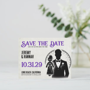 Reserva La Fecha Groom with Voodoo Doll Bride