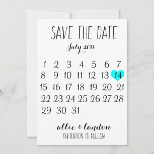 Reserva La Fecha Guardar El Calendario De Fecha