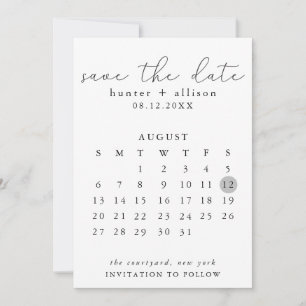 Reserva La Fecha Guardar El Calendario De Fecha