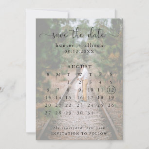 Reserva La Fecha Guardar El Calendario De Fecha