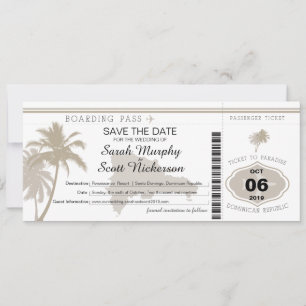 Reserva La Fecha Guardar el pase de embarque a República Dominicana