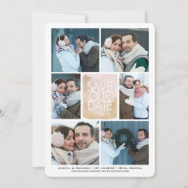 Reserva La Fecha Guardar la cuadrícula fotográfica del Centro de ac